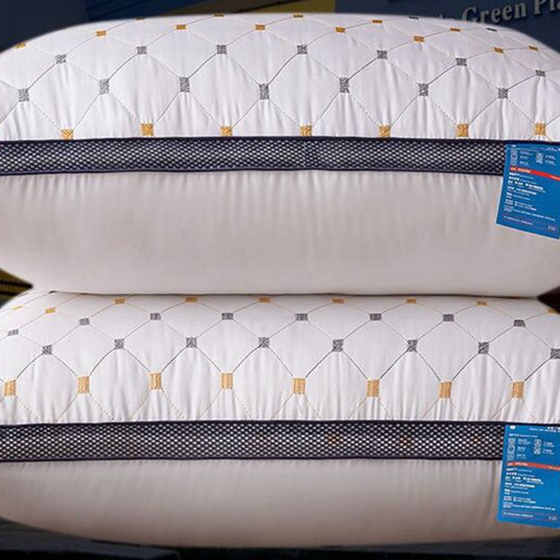 2023新款绗缝满天星枕芯天星枕头枕芯 700克低枕单只满天星立体网边