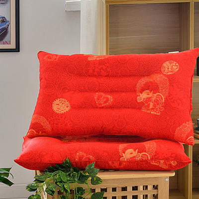 特价枕芯系列-特价定型枕（45*70） 大红