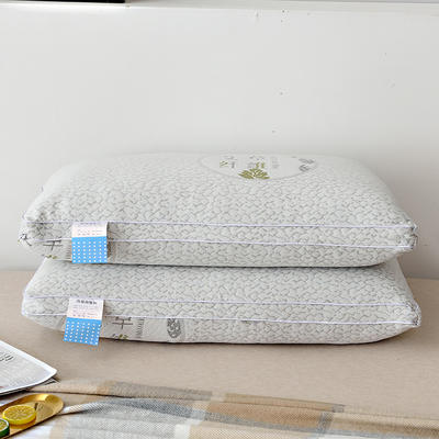 2020新款艾草纤维水洗枕枕头枕芯-48*74cm/只 艾草纤维水洗枕