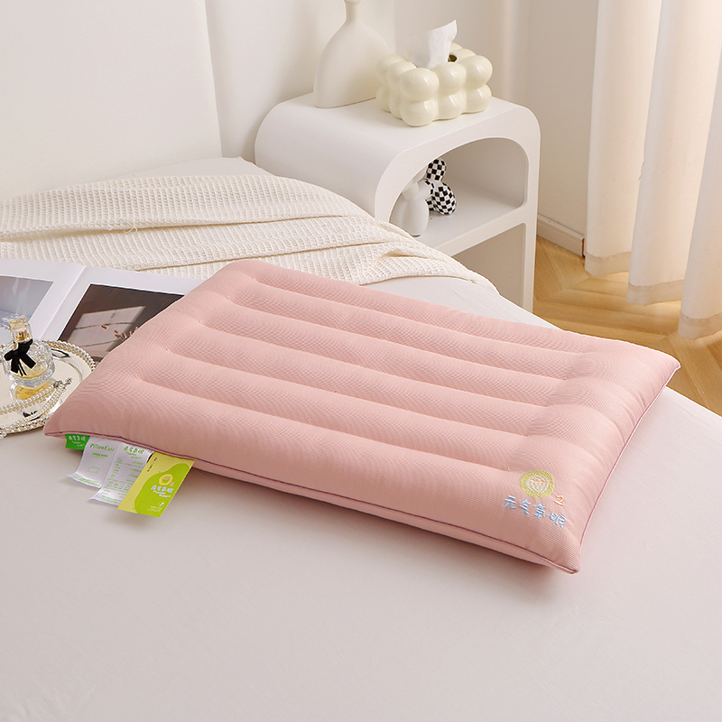 2024新款元气氧眠枕 枕头枕芯 48*74cm/只 浅粉色