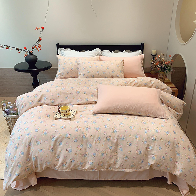 2025新款双层纱四件套