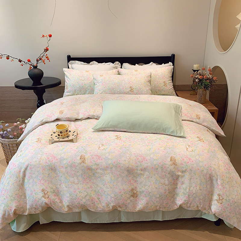 2025新款双层纱四件套