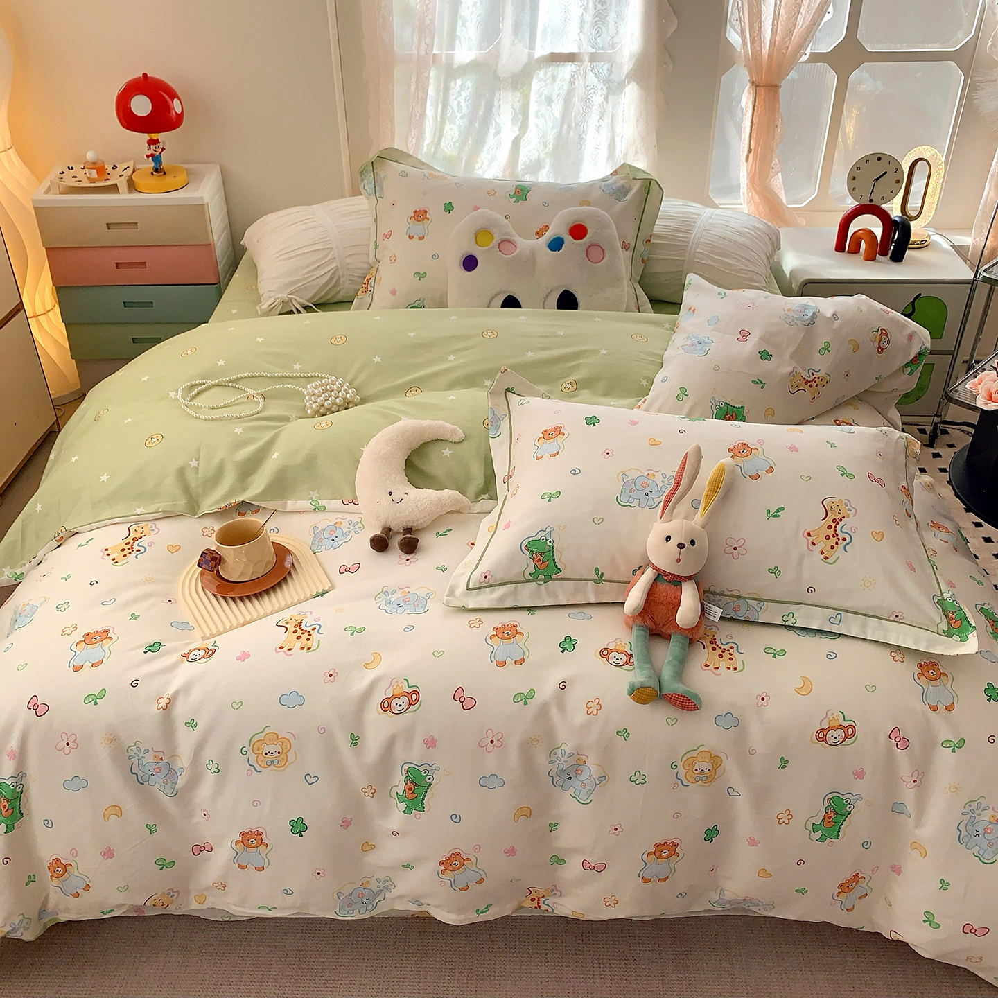 2026新款纯棉四件套-第一波 森林奇遇记