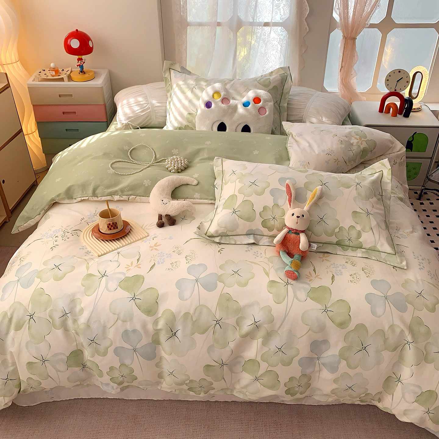 2026新款纯棉四件套-第一波 幸运草