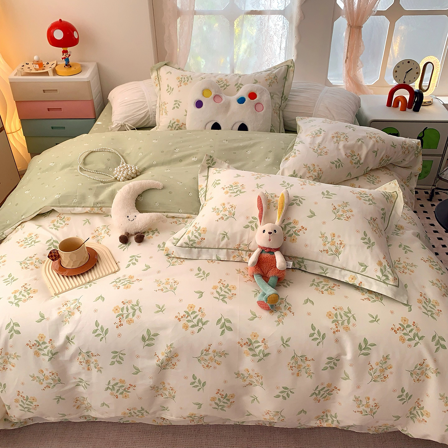 2026新款纯棉四件套-第一波 夏花