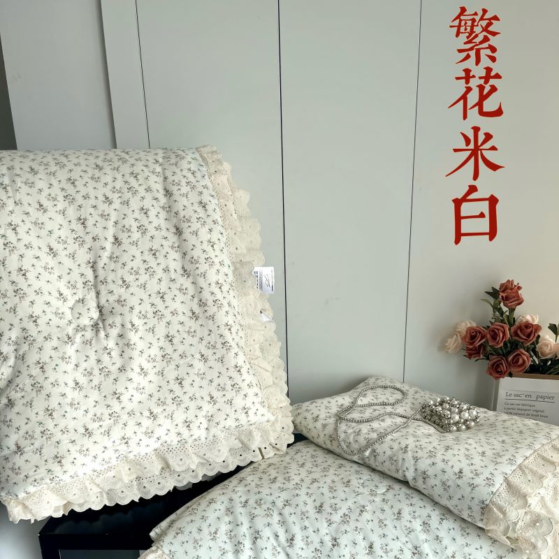 2025新款法式纯棉夏被春秋被