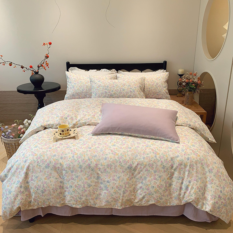 2025新款双层纱四件套