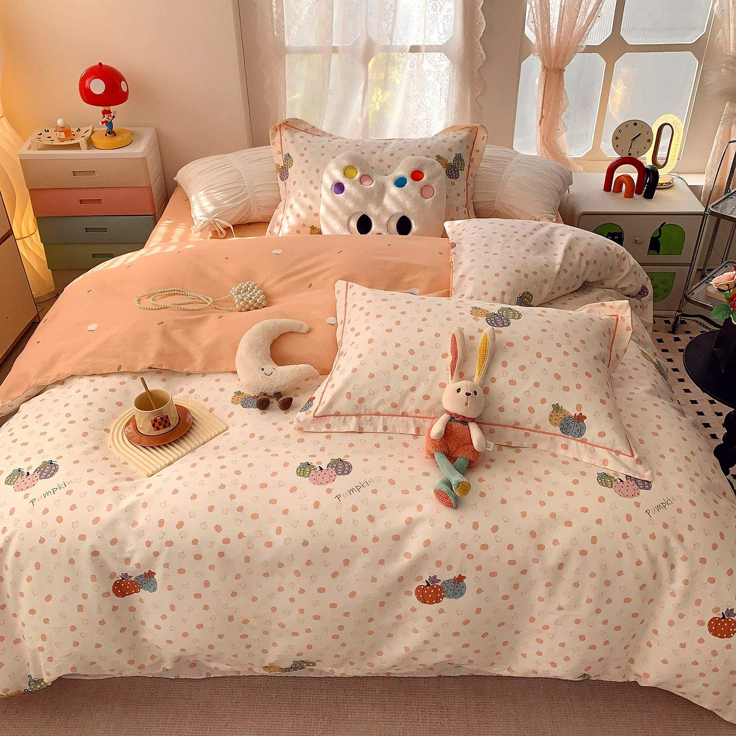 2026新款纯棉四件套-第一波 南瓜舞会