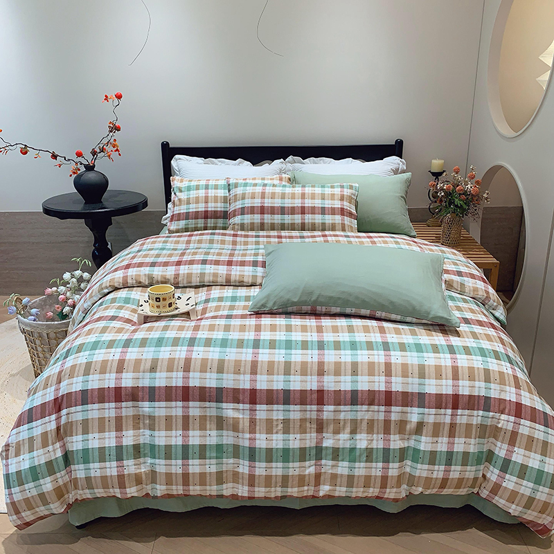 2025新款双层纱四件套