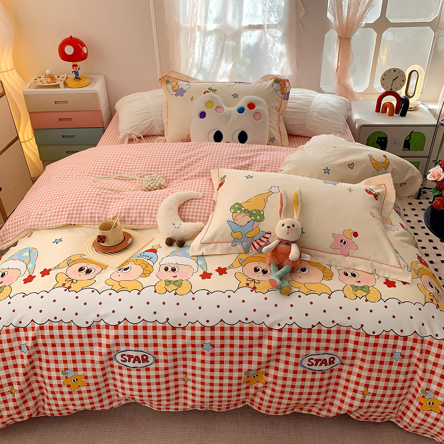 2026新款纯棉四件套-第一波 圣诞星
