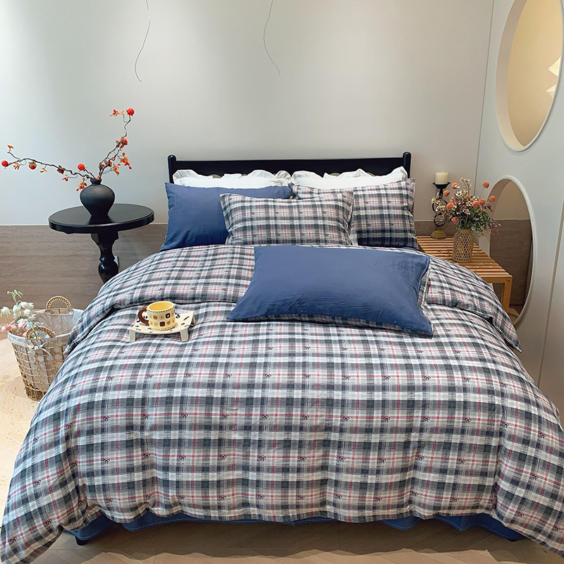 2025新款双层纱四件套