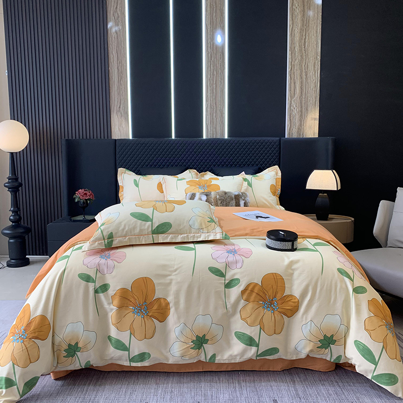 2025新款全棉磨毛四件套