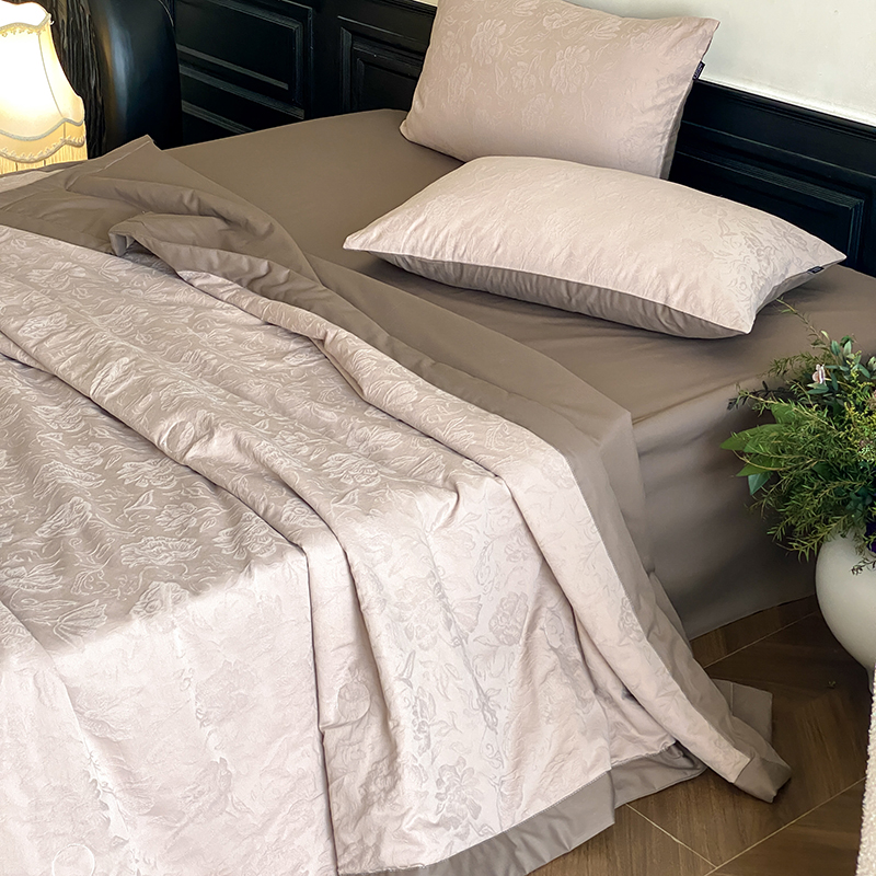 2026新款60S全棉厚织提花夏被 夏被-漫莎