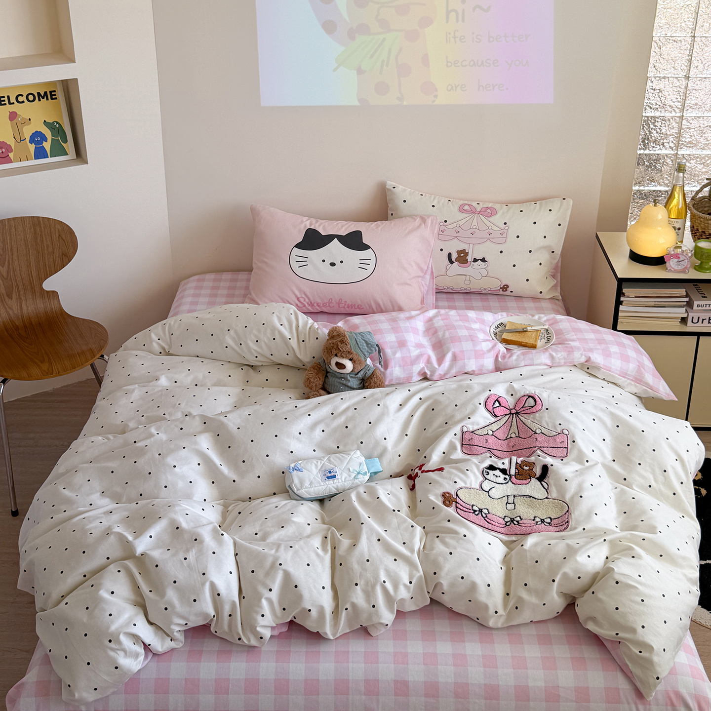 2025新款全棉毛巾绣绣花四件套