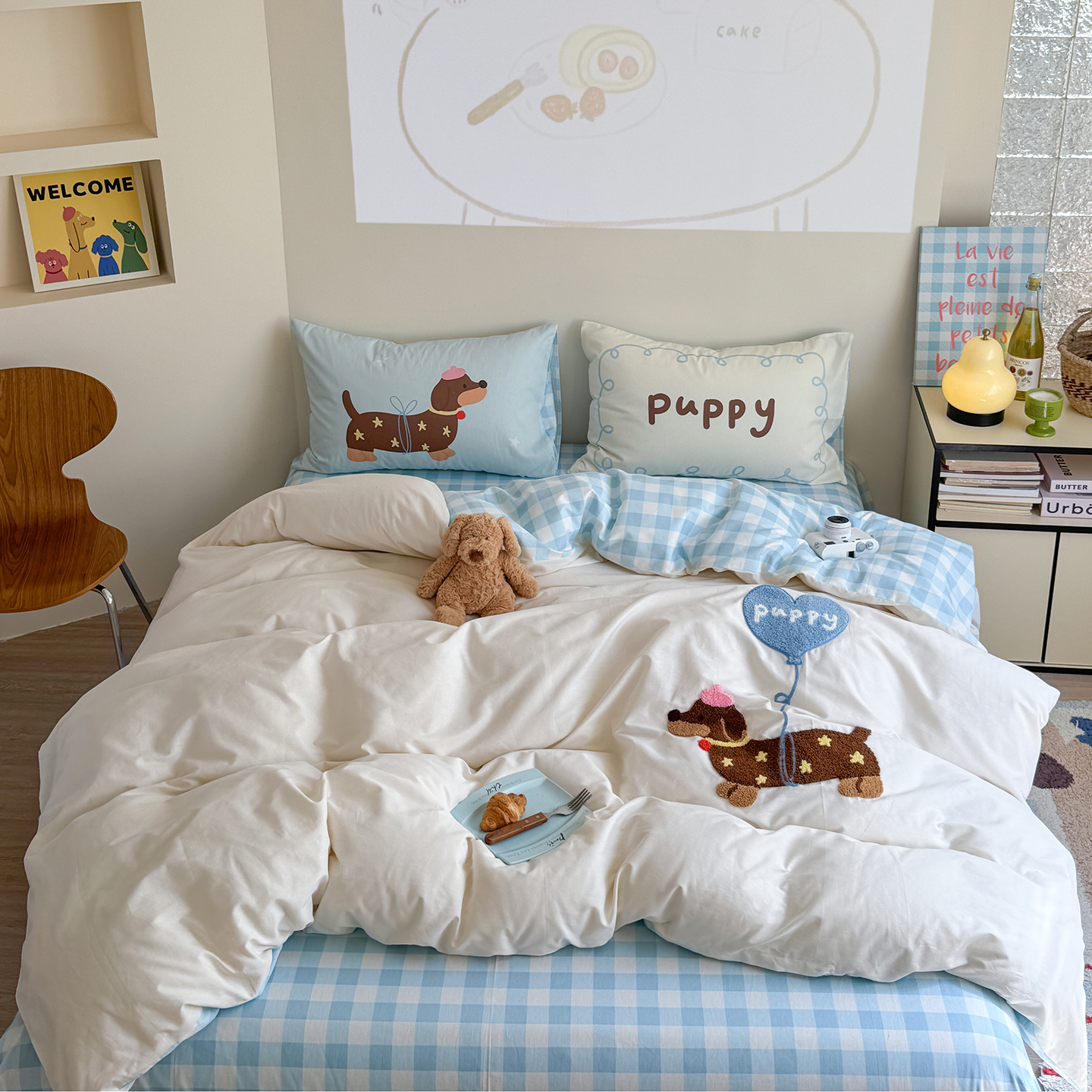 2025新款全棉毛巾绣绣花四件套