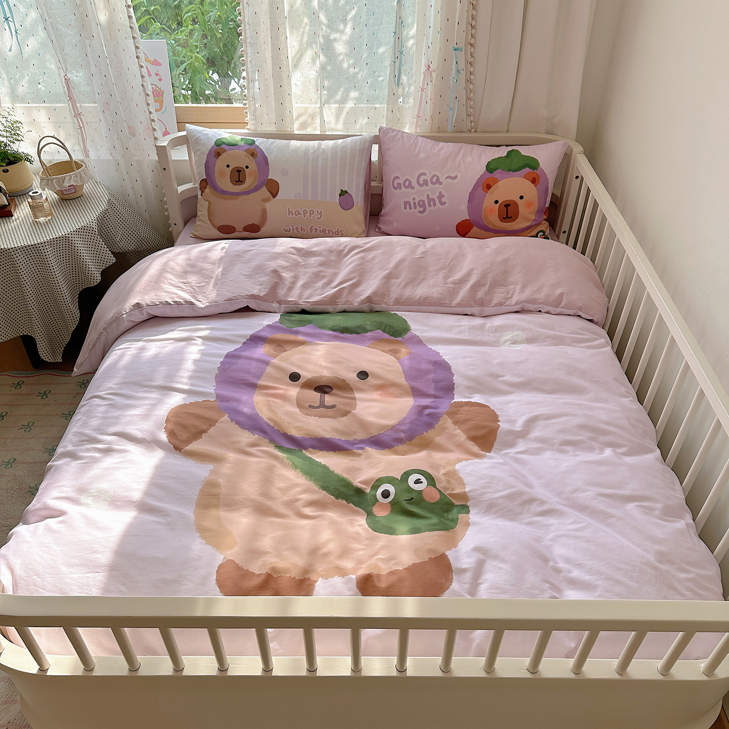 2025新款ins风卡通大版全棉四件套