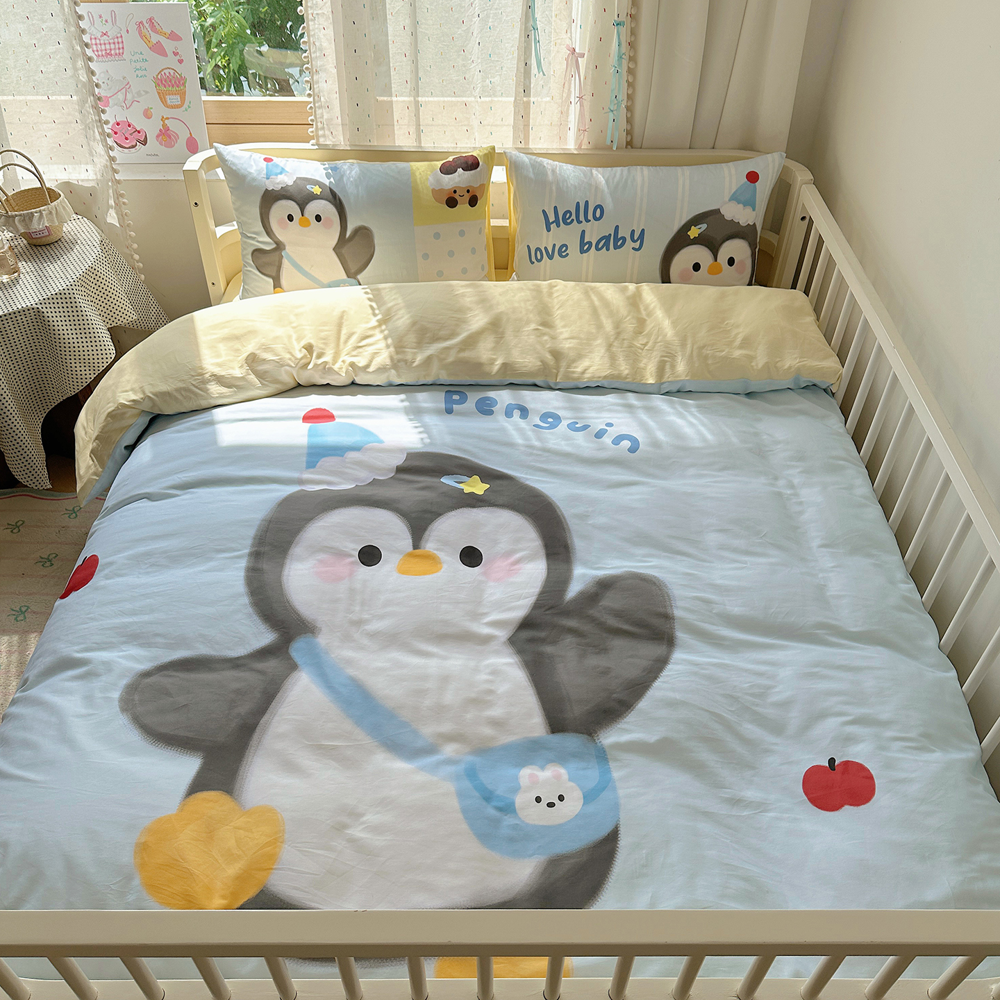 2025新款ins风卡通大版全棉四件套