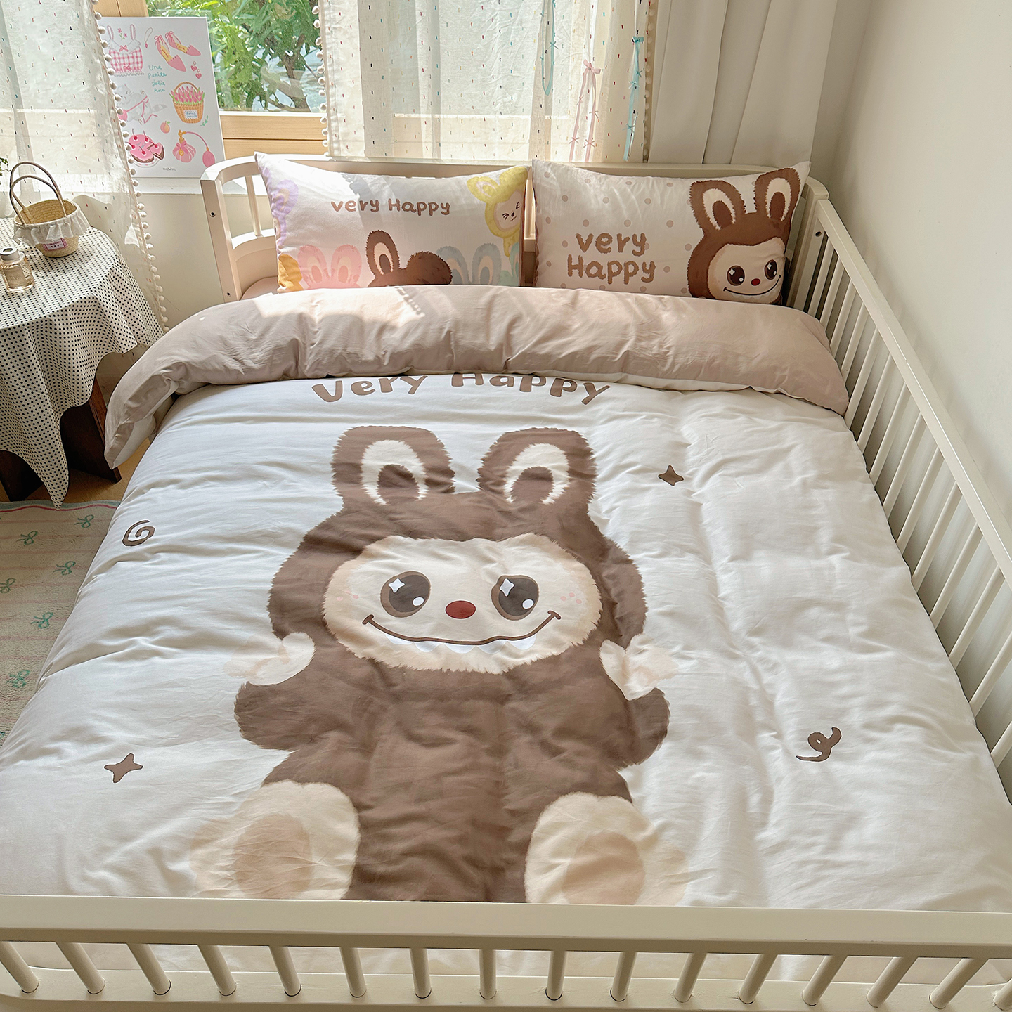 2025新款ins风卡通大版全棉四件套