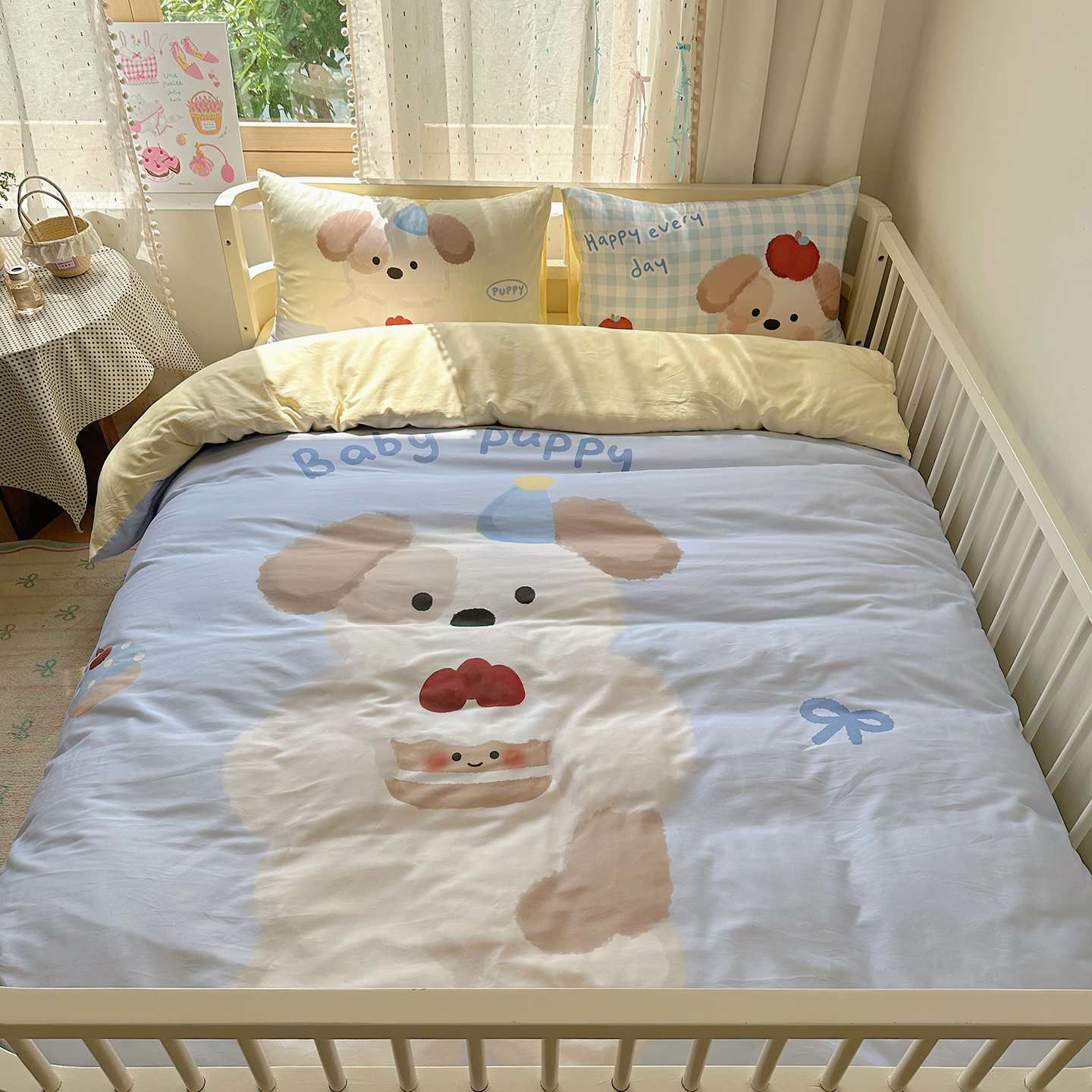 2025新款ins风卡通大版全棉四件套