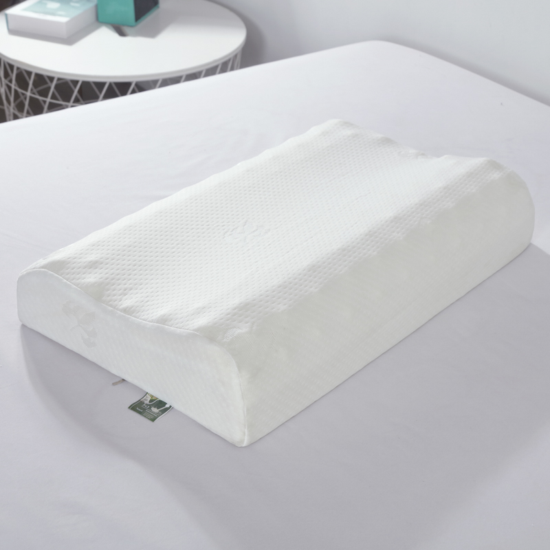 2024新款天然乳胶护颈枕 枕头枕芯 枕头一只 狼牙35*55（含内外套）