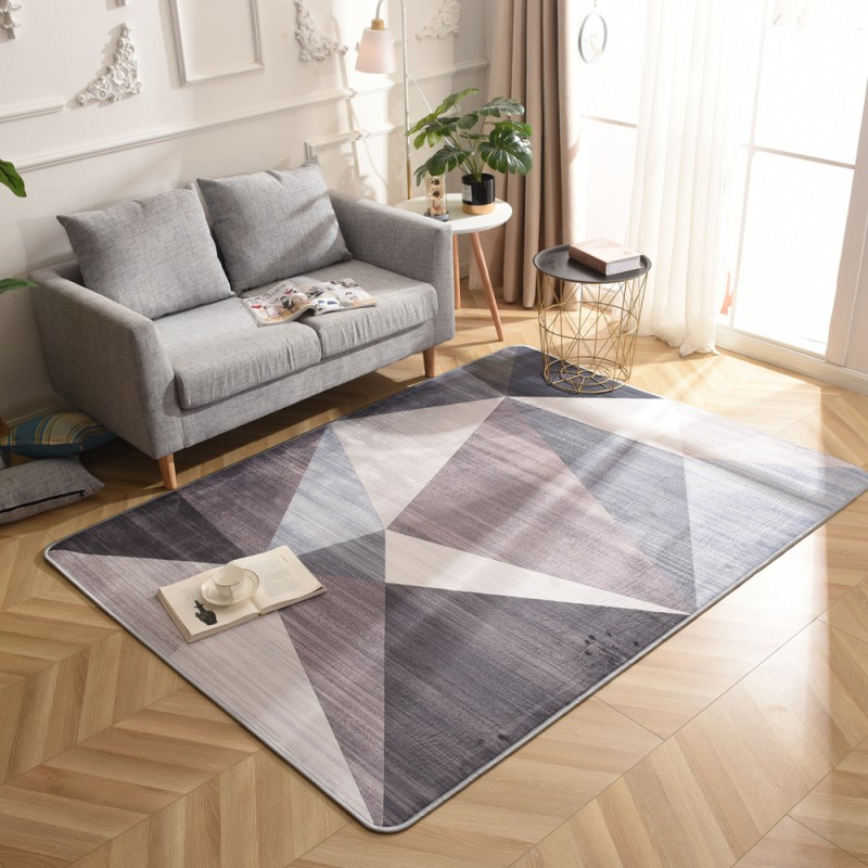 2023新款北欧印象风格硬质地毯 150*200 印象灰