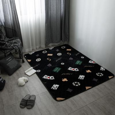 地毯地垫 （定制款） 95cm*95cm  小方垫 扑克