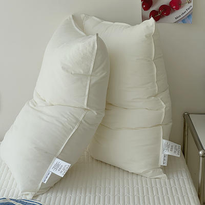 2024新款软软云朵羽丝绒大白枕枕头枕芯 48x74cm/只 大白枕