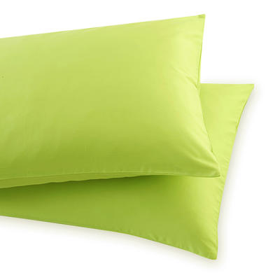 40s纯色枕套（一对） 48cmX74cm 翠绿