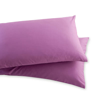 40s纯色枕套（一对） 48cmX74cm 紫罗兰