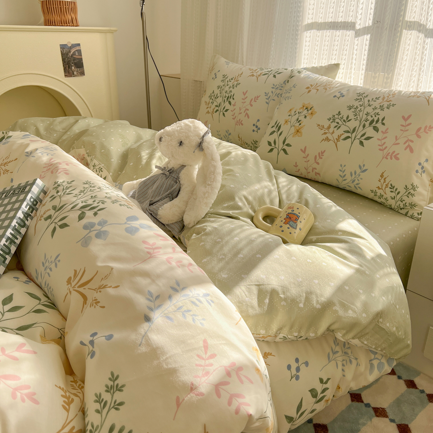 2026新款全棉印花四件套-春夏花卉系列-第一批 春日来信