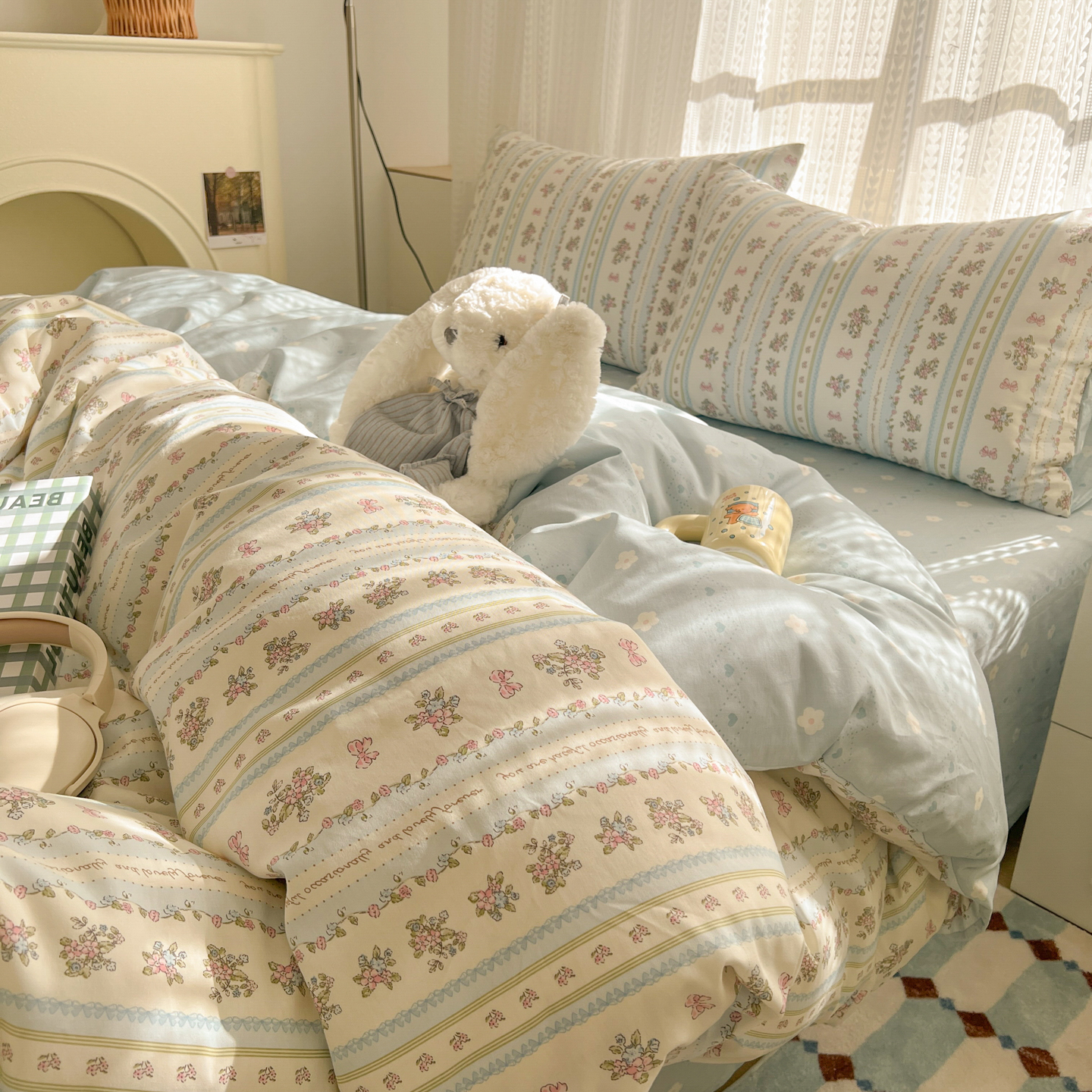 2026新款全棉印花四件套-春夏花卉系列-第一批 花颜