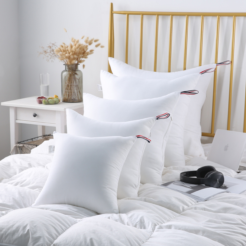 磨毛抱枕芯 提带磨毛抱枕芯 靠垫芯各种规格 45x45cm/一个 白色