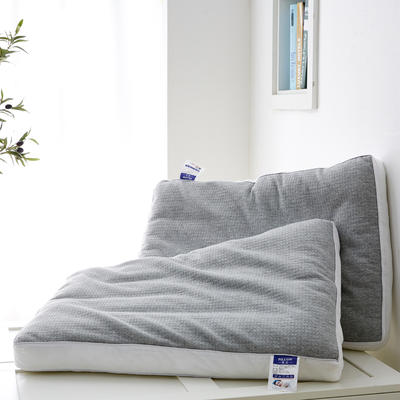 2019新款枕芯针织棉荞麦定型低枕头 荞麦定型低枕头48*74cm/只
