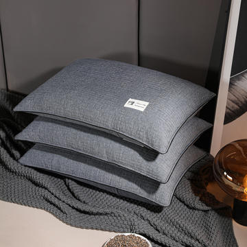 2021新款枕芯 全棉极简系列水洗棉全荞麦枕头40*60/个