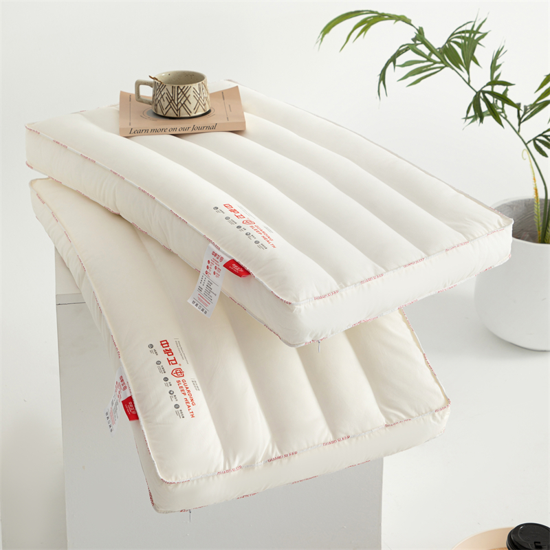 2023年新款A类全棉枕芯中护卫三防低枕头 48*74cm个低枕