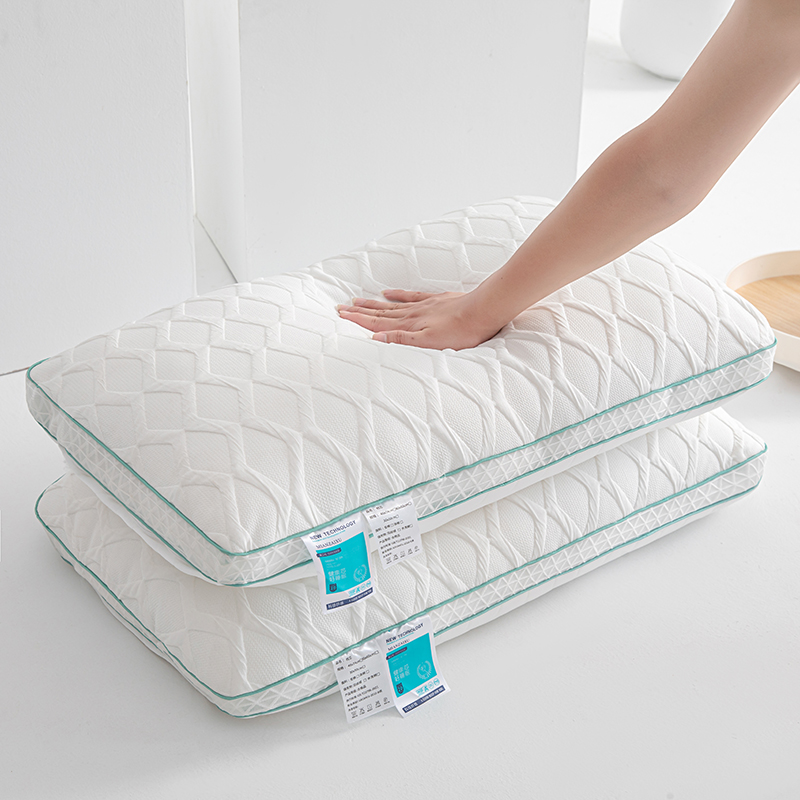 2023年新款枕芯 3D透气针织羽丝绒枕头枕芯 48*74cm/个低枕