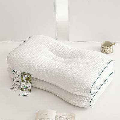 2023年新款枕芯 全棉绗绣立体款全荞麦枕头枕芯 45*68cm/个