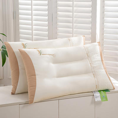 2023新款醇麦植物基再生纤维枕头枕芯 48*74cm-醇麦植物基再生纤维枕/只