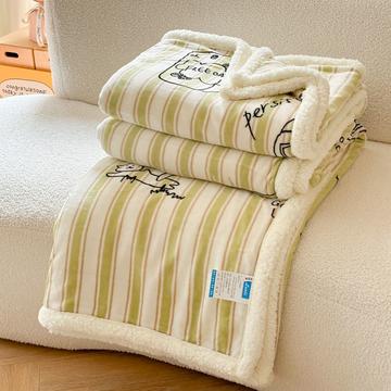 2023新款毛毯ins加厚牛奶绒羊羔绒毛毯午睡毯沙发盖毛毯系列二