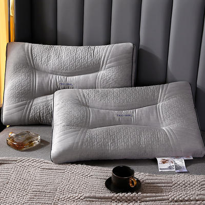 2021新款3M水洗定型枕头枕芯48*74cm/只 3M水洗定型枕-灰色