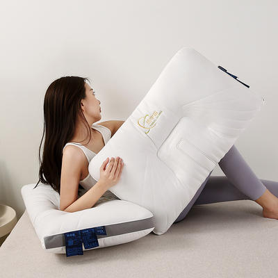 2023新款热宇宙石墨烯乳胶枕芯含导电丝去静电枕头  枕芯枕头48*74cm 热宇宙-奶昔白/只