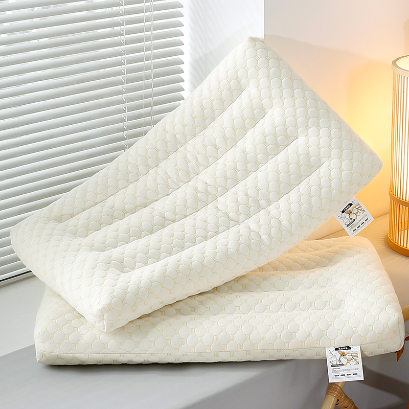 2023新款3D水立方泡泡按摩枕芯儿童学生枕头成人护颈枕芯枕头 水立方泡泡枕30*50cm/对