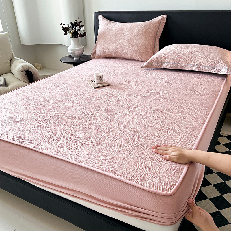 2025新款PE提花床笠凉席-涂鸦系列