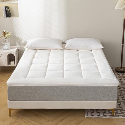 原棉绗缝大豆床垫系列 120x200cm4.5斤 白色