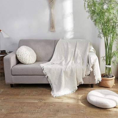 2022新款-线毯沙发巾（纯色） 180*230cm T型