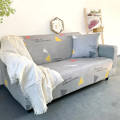牛奶丝印花沙发套系列 单人（90-140cm） 空间感
