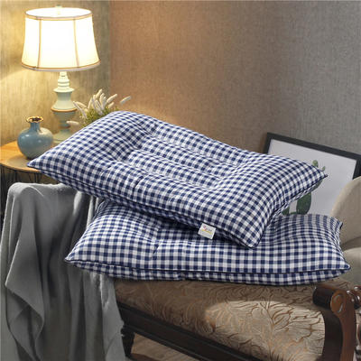 珍珠棉定型枕 珍珠棉保健枕-蓝格
