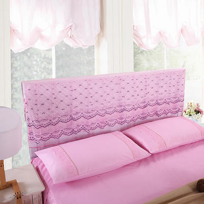 2019新款新款蕾丝床头罩系列-浪漫风情 150*50cm 浪漫风情-粉色