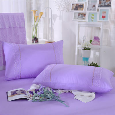 2019新款单品枕套-凤舞玫瑰，富贵牡丹 48cmX74cm 富贵牡丹（紫色）
