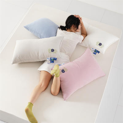 2023新款锦绒单边枕枕头枕芯 锦绒单边枕-白色